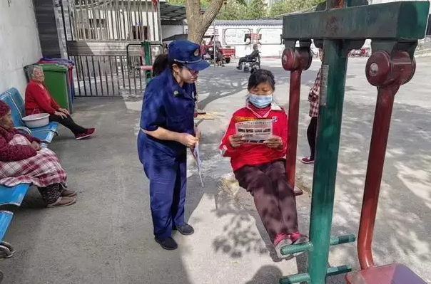 湖北襄阳推进养老院消防宣传教育 织密老年群体防火安全网